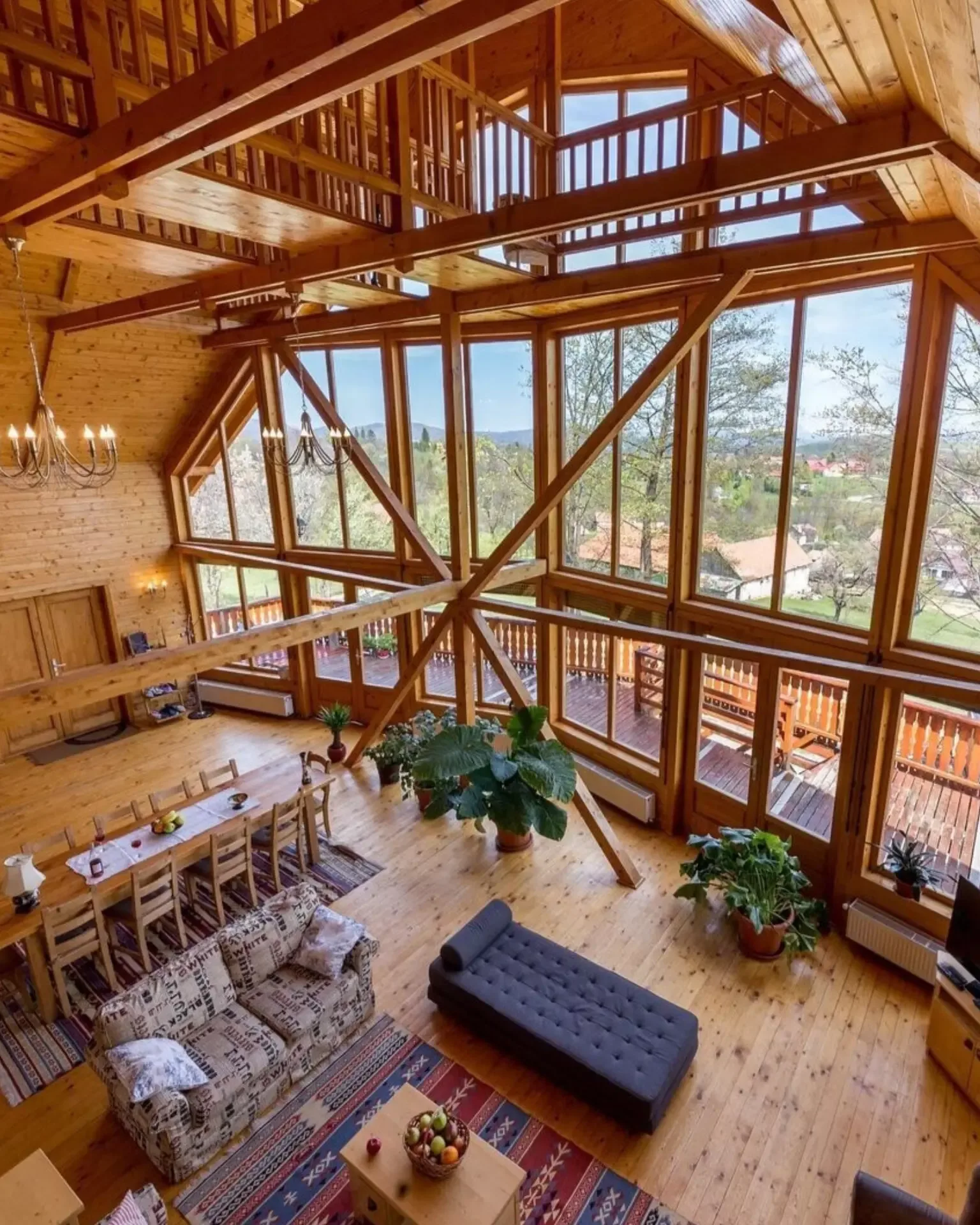 Carpathian Log Home